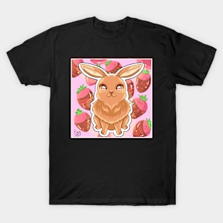 Chocolate strawberry bunny T-Shirt